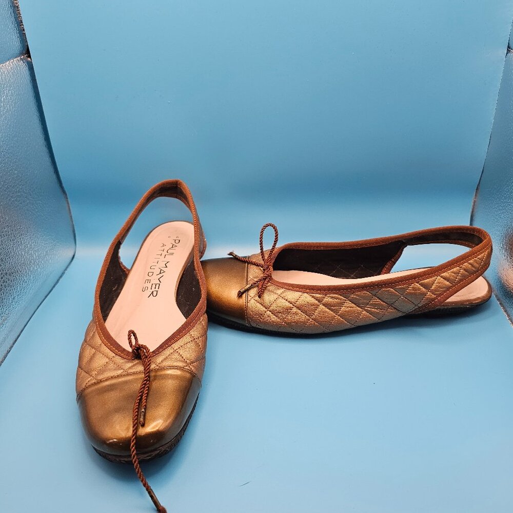 Paul Mayer Attitudes Quilted Flats – Size 8